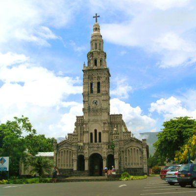 Eglise Sainte-Anne à Saint-Benoit (île de la Réunion)